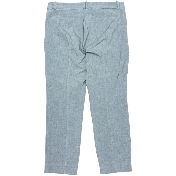 J. CREW Women's EUC Ruby Crop Pant Gray Twill Ankle Pants | Size 14 - Picture 4 of 9